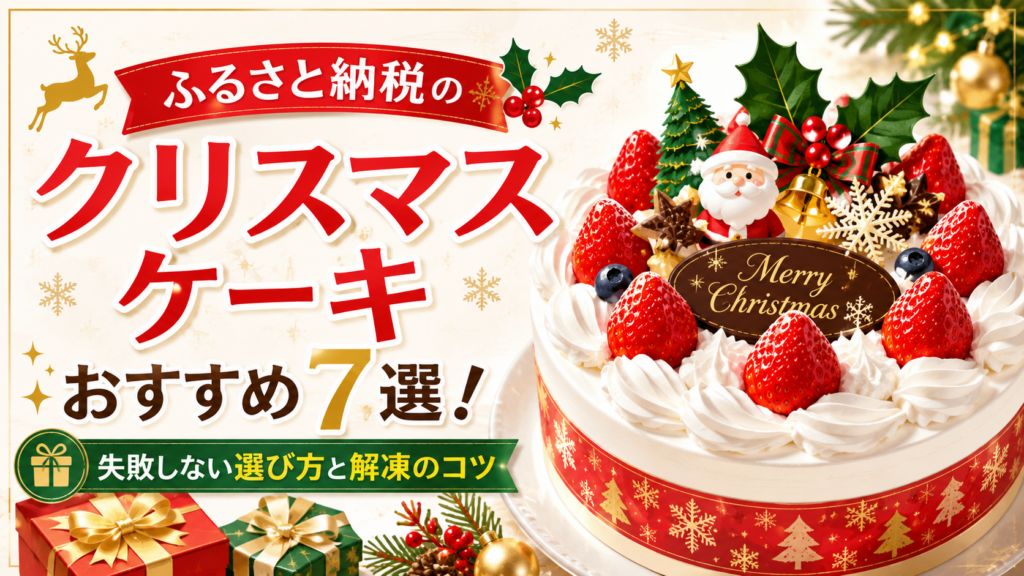 ふるさと納税 クリスマスケーキ おすすめ